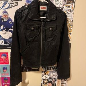 Levi's Black Textured Jacket